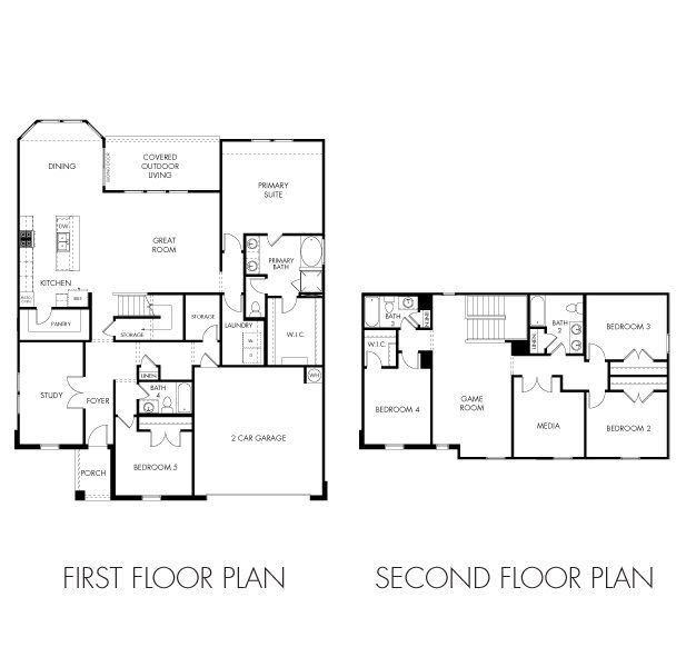The Frontier (C560) - Big Sky Ranch - Executive Collection: Dripping Springs, Texas - Meritage Homes