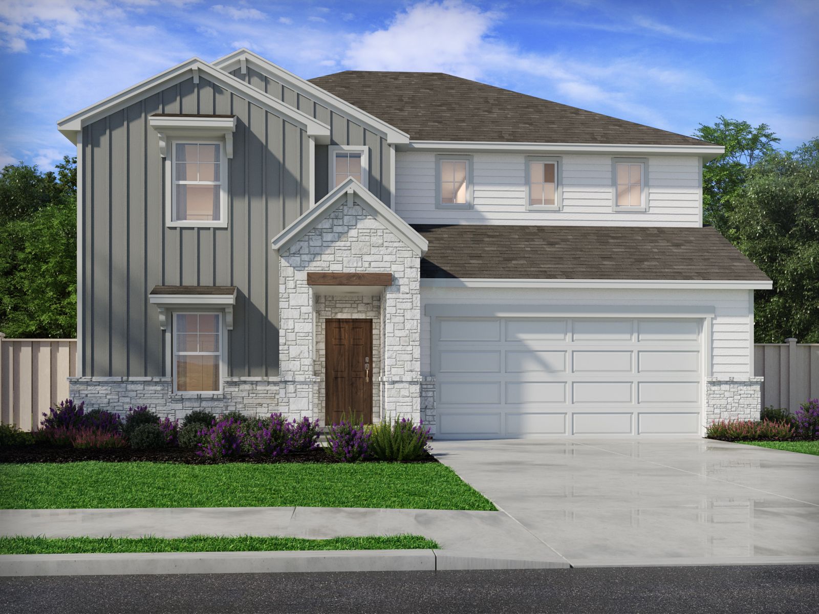 The Legacy (453) - Riverbend at Double Eagle - Boulevard Collection: Cedar Creek, Texas - Meritage Homes