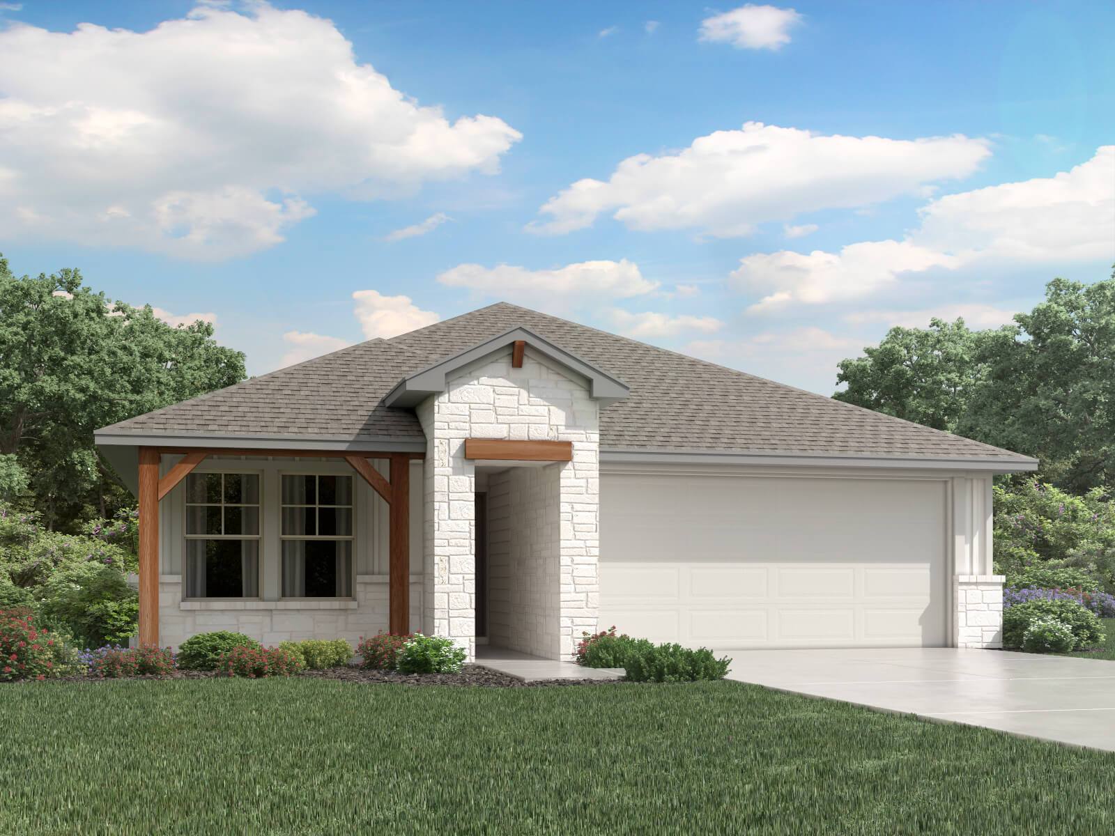 The Callaghan (830) - Turner's Crossing - Reserve Collection: Buda, Texas - Meritage Homes