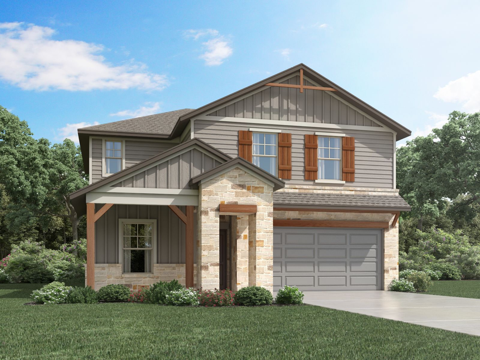 The Winedale (880) - Prairie Winds - Reserve Collection: Hutto, Texas - Meritage Homes