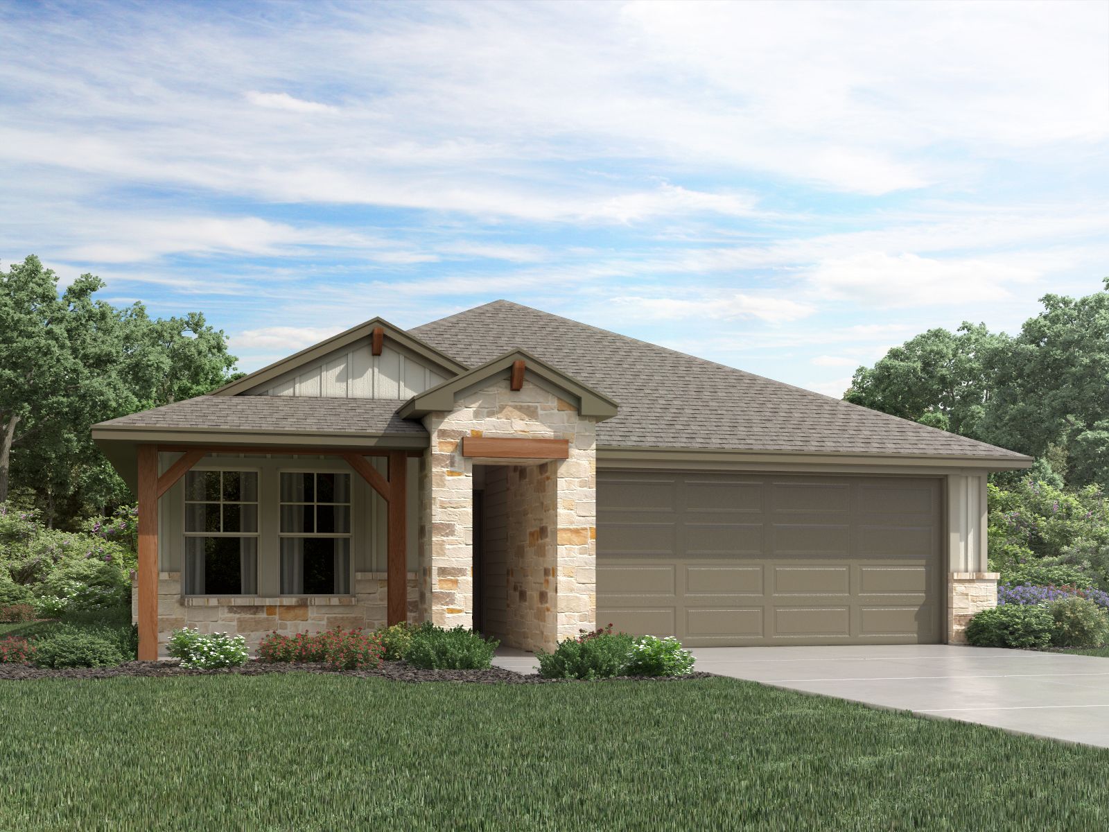 The Callaghan (830) - Prairie Winds - Reserve Collection: Hutto, Texas - Meritage Homes