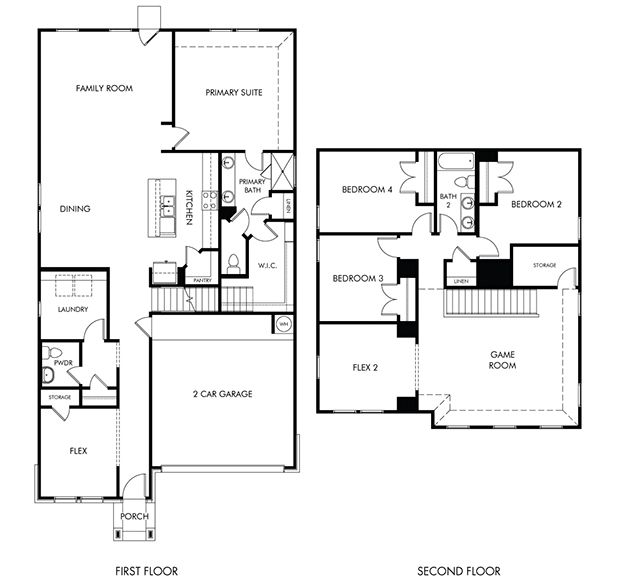 The Reynolds (890) - Catalina: Converse, Texas - Meritage Homes