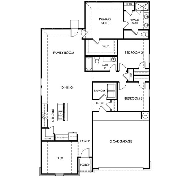 The Oleander (C401) - Legendary Trails - Classic Series: Cibolo, Texas - Meritage Homes