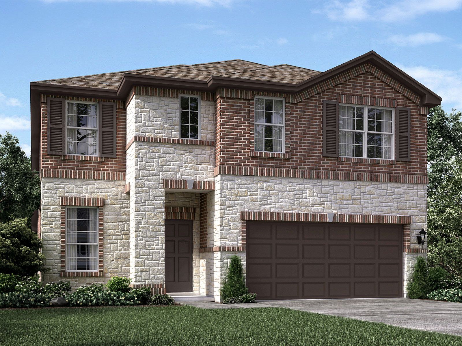 The Texoma (3L08) - Riviera Pines - Premier Series: Huffman, Texas - Meritage Homes