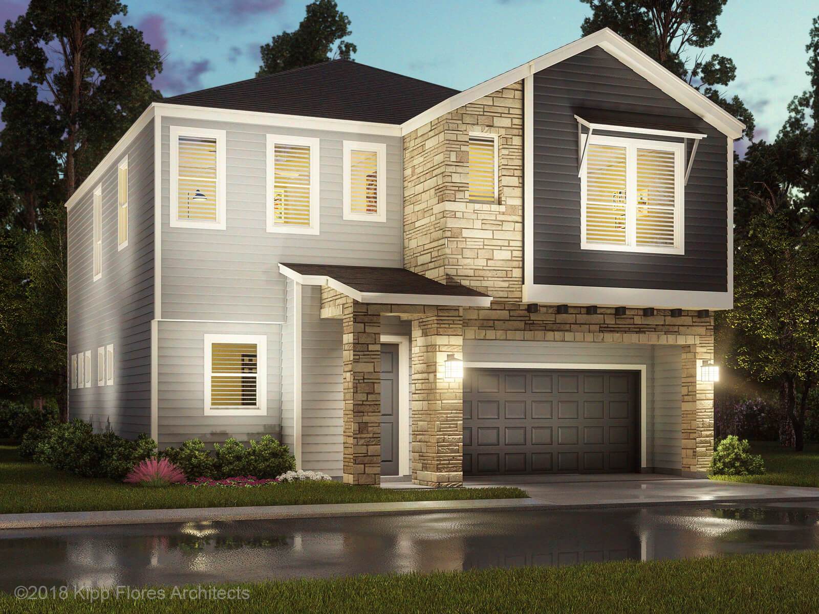 The Haven (2204) - Pinewood Trails - Luxe Series: Atascocita, Texas - Meritage Homes