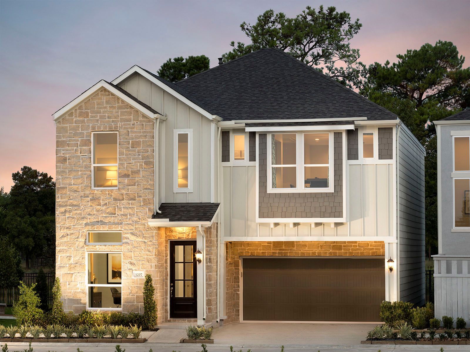 The Sanctuary (2518) - Spring Brook Village - Luxe Series: Houston, Texas - Meritage Homes