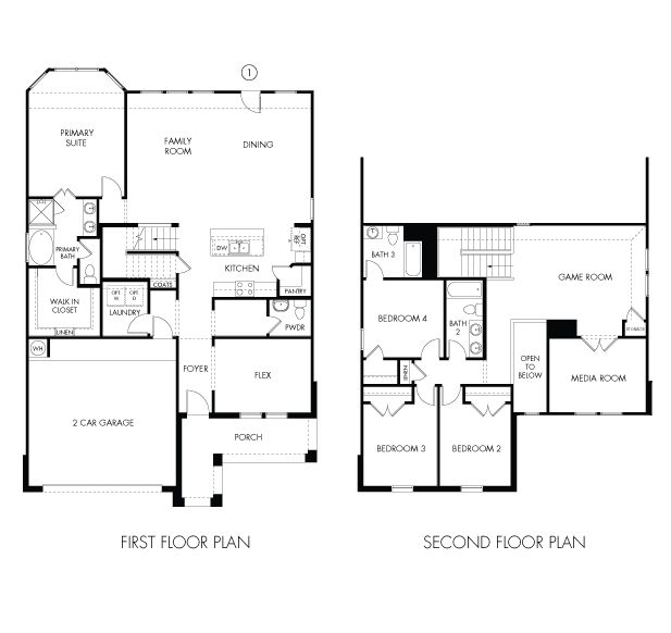 The Royal (L481) - Sundance Cove - Classic Series: Crosby, Texas - Meritage Homes