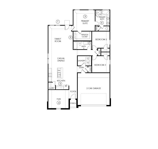 The Oleander (C401) - Montgomery Oaks - Estate: Conroe, Texas - Meritage Homes