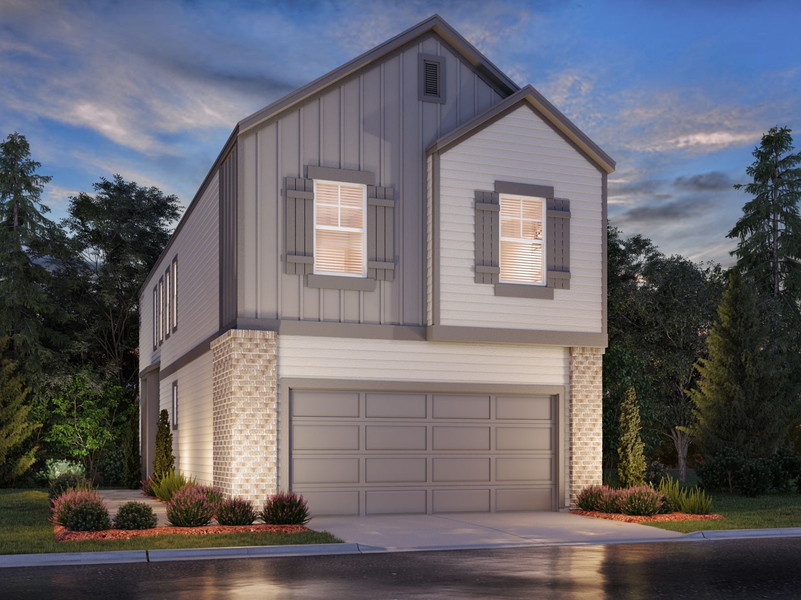 The Harlow (S135) - Spring Brook Village - City Series: Houston, Texas - Meritage Homes