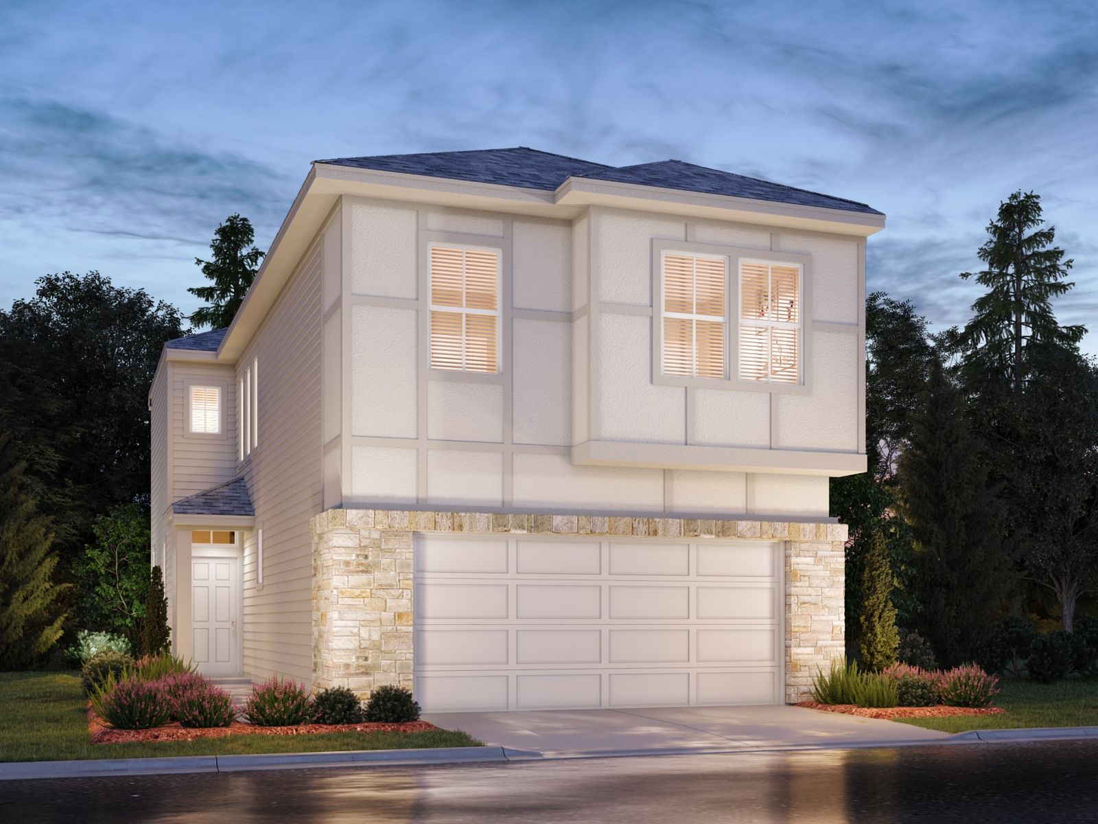 The Mason (S140) - Pinewood Trails - City Series: Atascocita, Texas - Meritage Homes