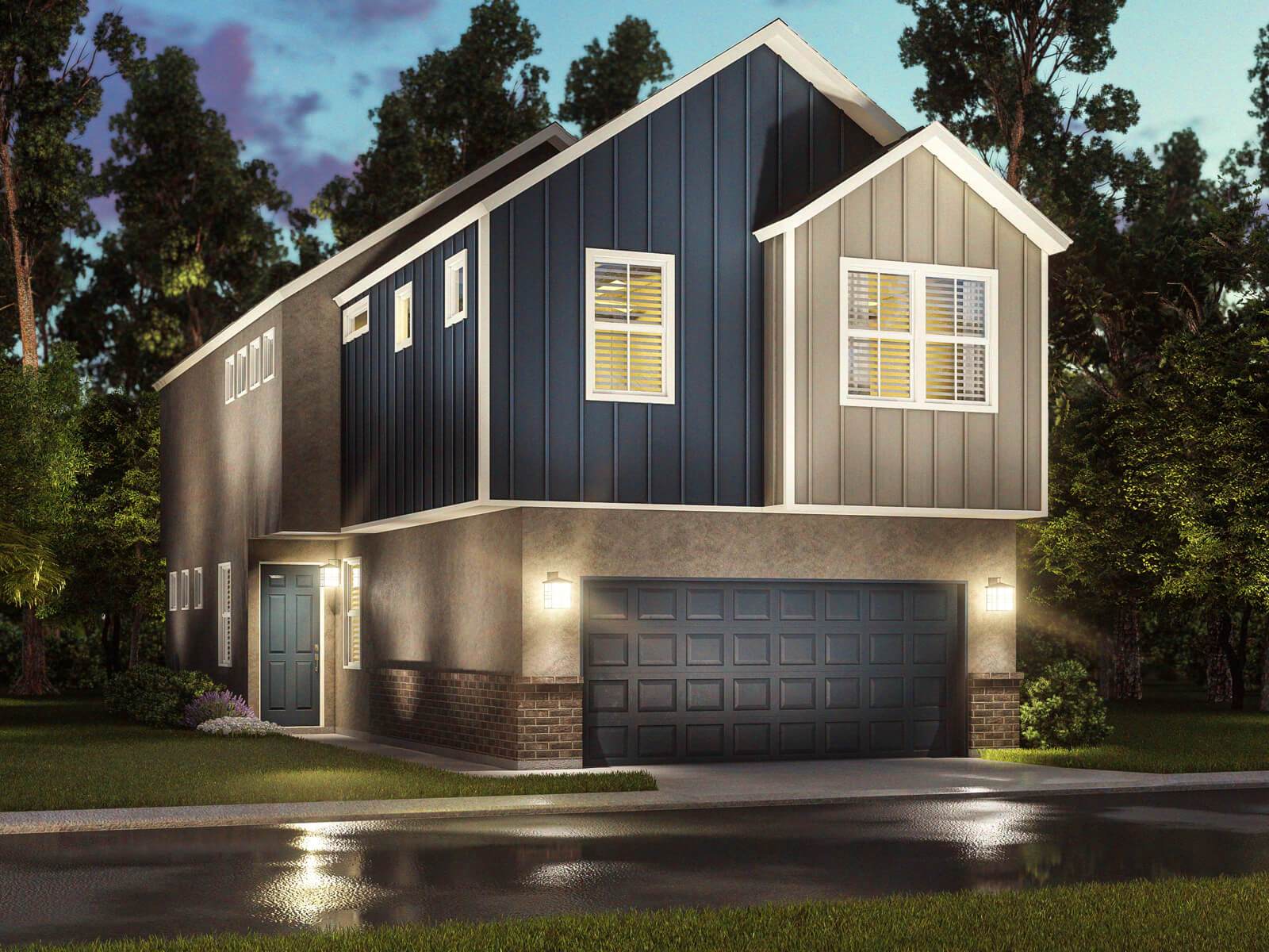 The Weston (S105) - Spring Brook Village - City Series: Houston, Texas - Meritage Homes
