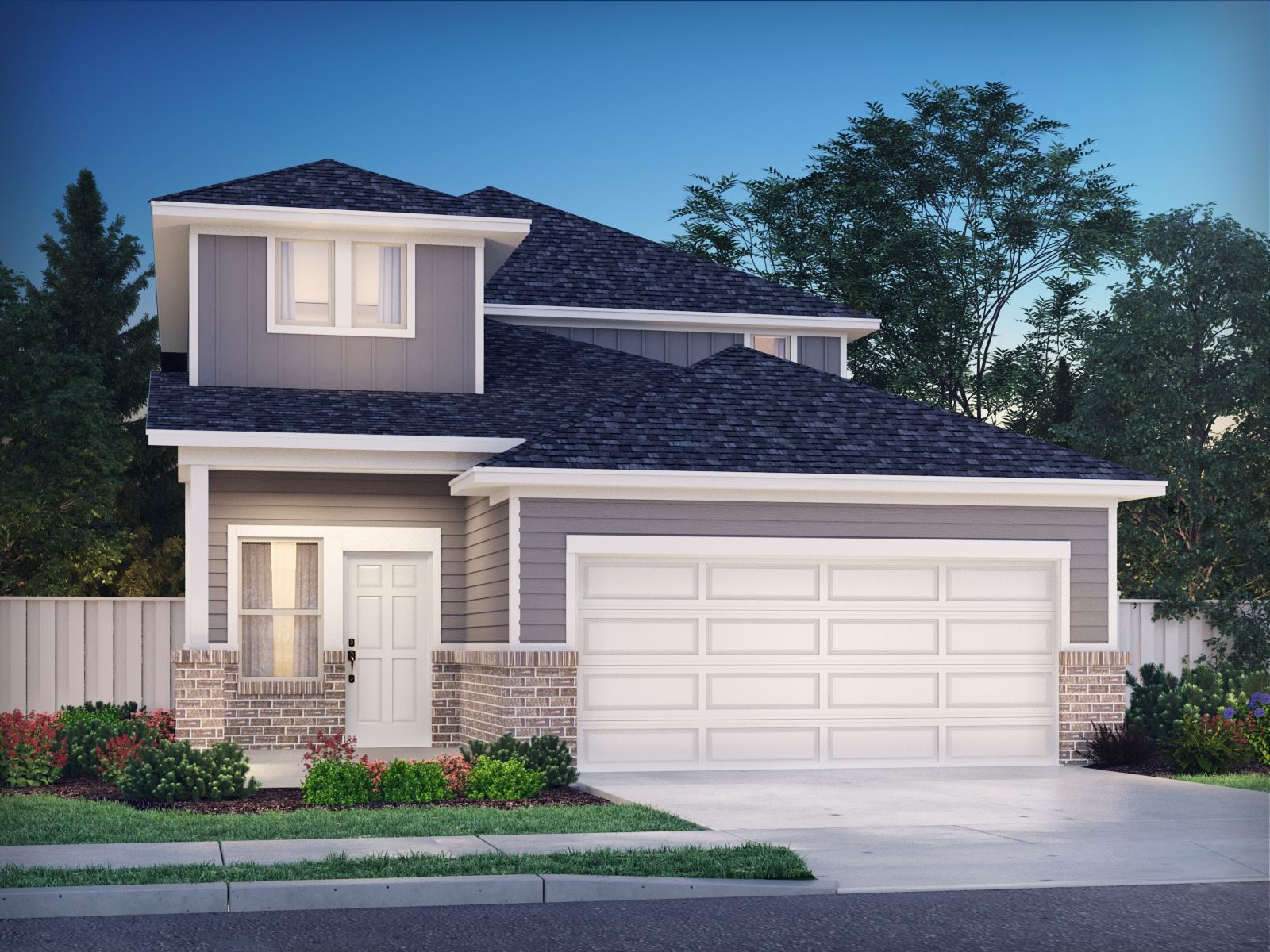The Olympic (380) - Riviera Pines - Traditional Series: Huffman, Texas - Meritage Homes