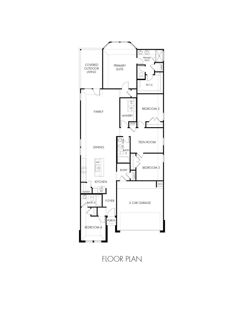 The Hughes (841) - Big Sky Ranch - Reserve Collection: Dripping Springs, Texas - Meritage Homes
