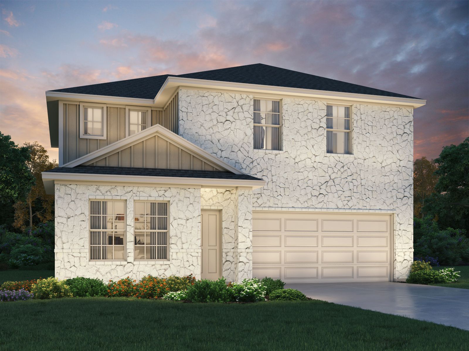 The Winedale (880) - Big Sky Ranch - Reserve Collection: Dripping Springs, Texas - Meritage Homes