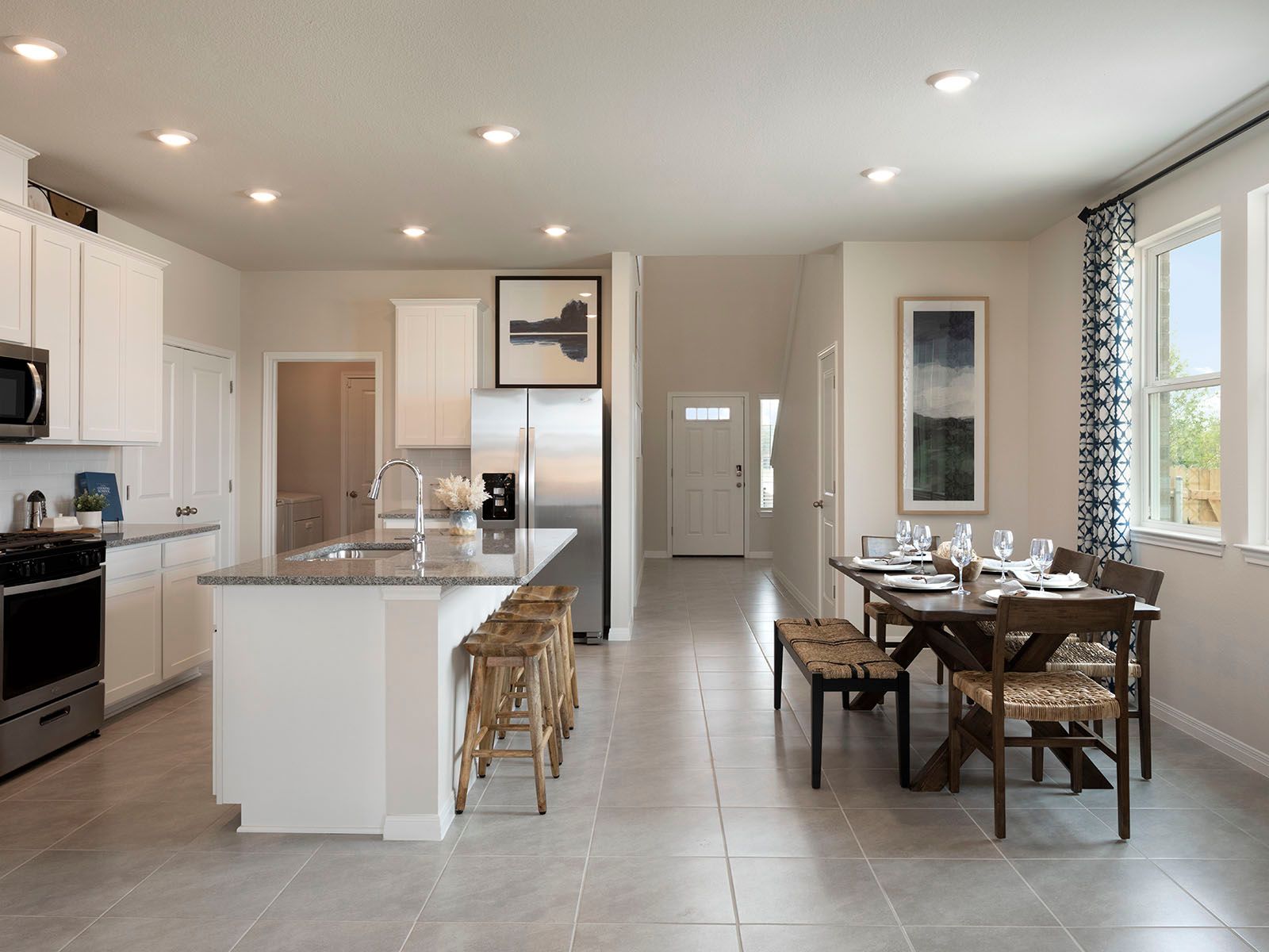 The Olympic (380) - MorningStar - Americana Collection: Georgetown, Texas - Meritage Homes