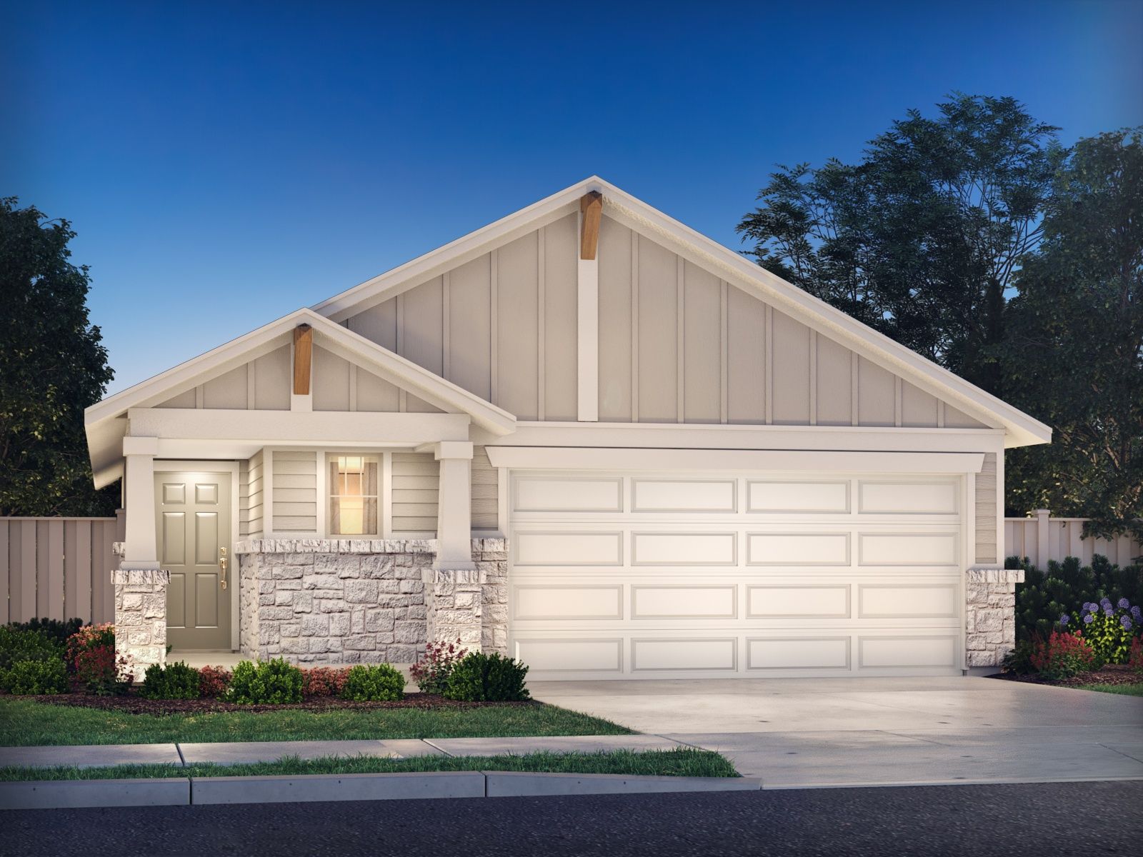 The Cascade (330) - Lexington Parke: Del Valle, Texas - Meritage Homes