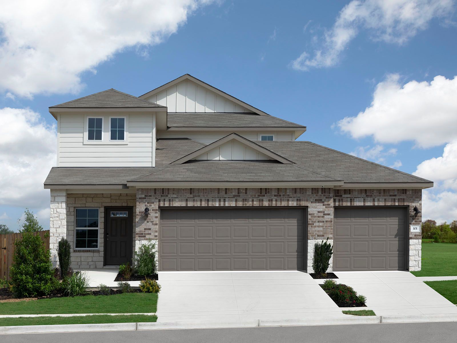 The Olympic (380) - Butler Farms - Americana Collection: Liberty Hill, Texas - Meritage Homes