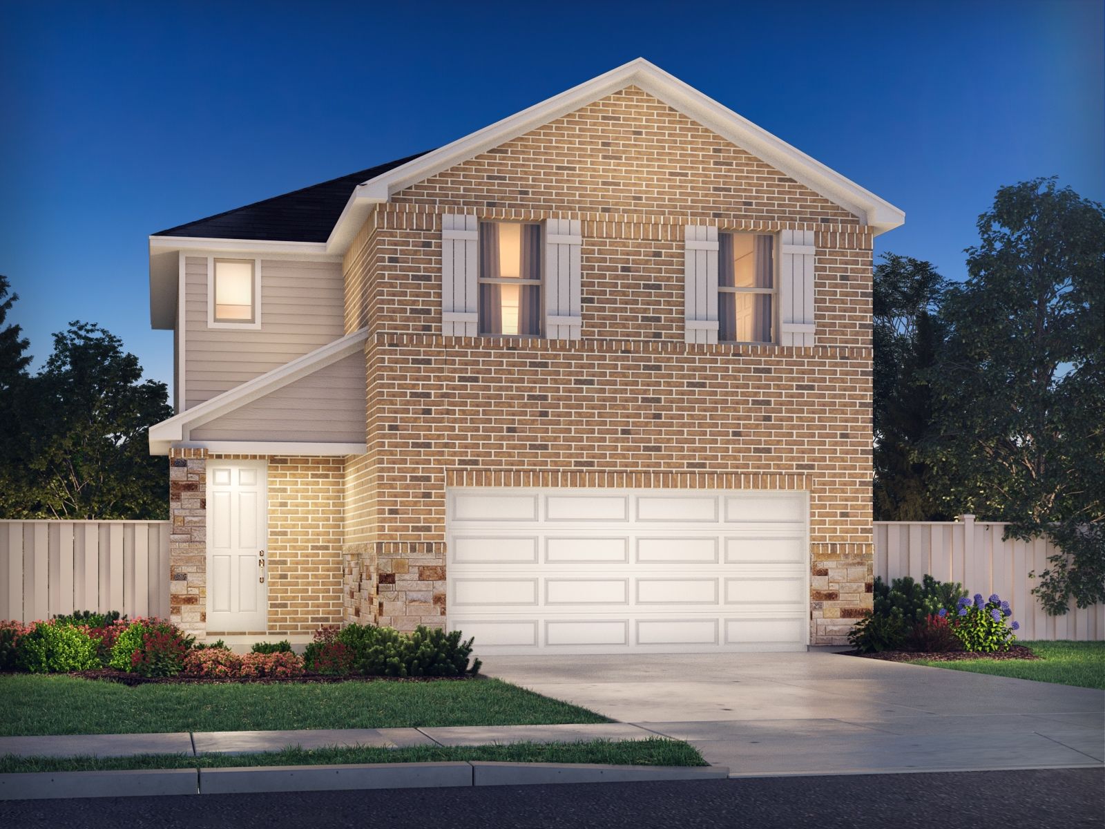 The Saguaro (360) - Butler Farms - Americana Collection: Liberty Hill, Texas - Meritage Homes