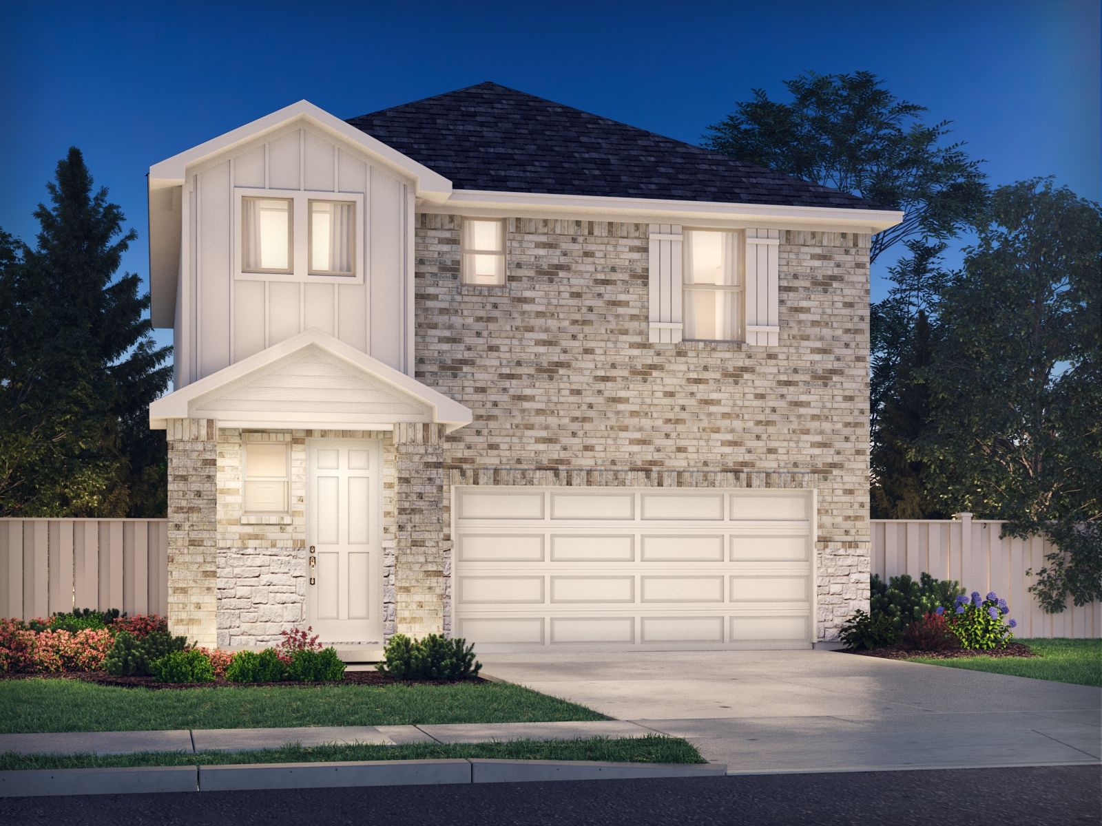 The Lassen (370) - Butler Farms - Americana Collection: Liberty Hill, Texas - Meritage Homes