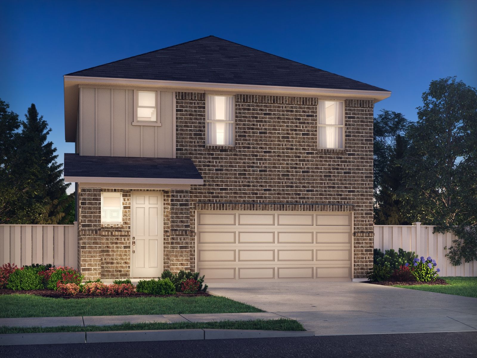 The Bryce (375) - Butler Farms - Americana Collection: Liberty Hill, Texas - Meritage Homes