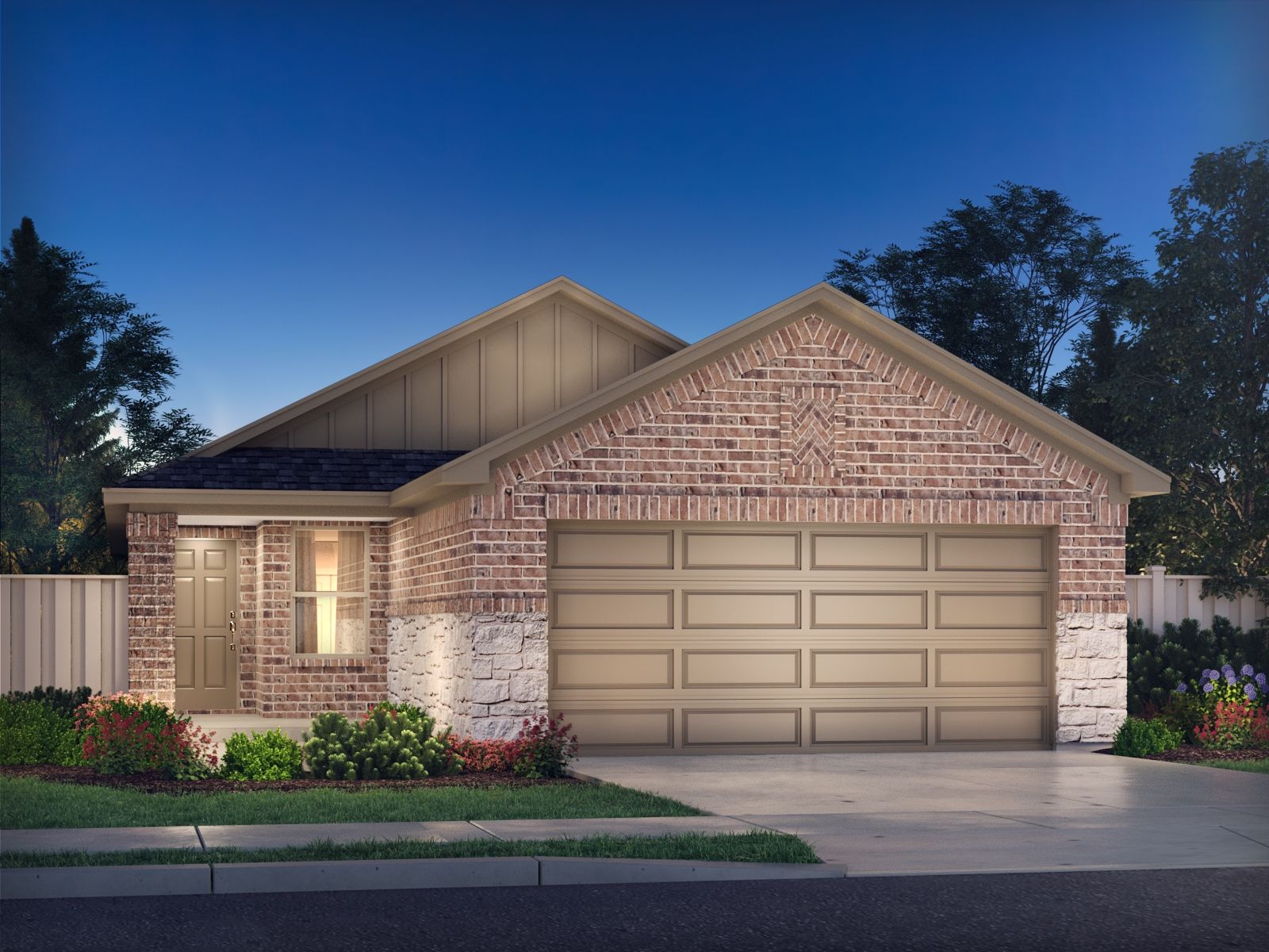 The Congaree (340) - Butler Farms - Americana Collection: Liberty Hill, Texas - Meritage Homes