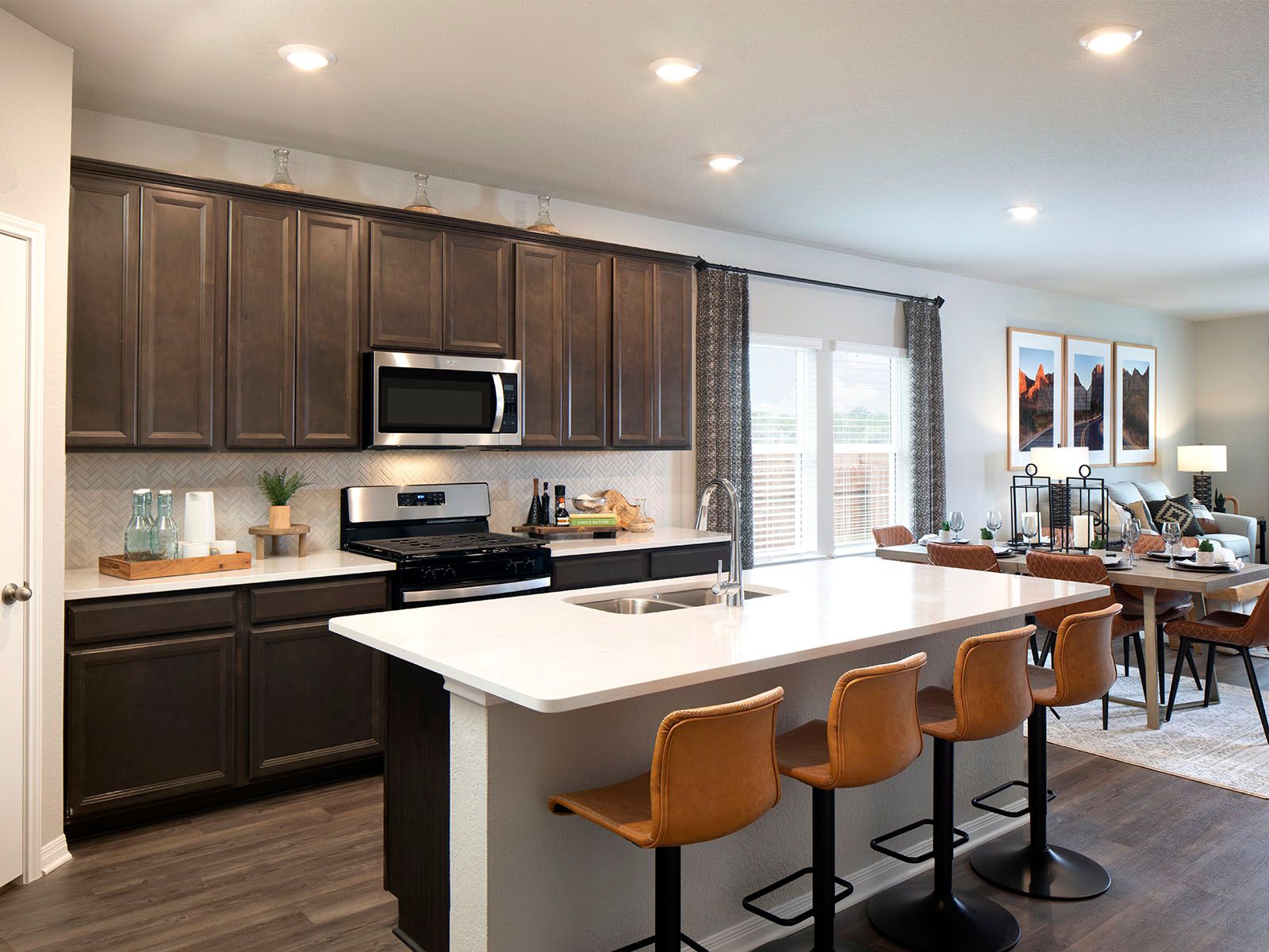 The Winedale (880) - Waterstone Crossing: Kyle, Texas - Meritage Homes