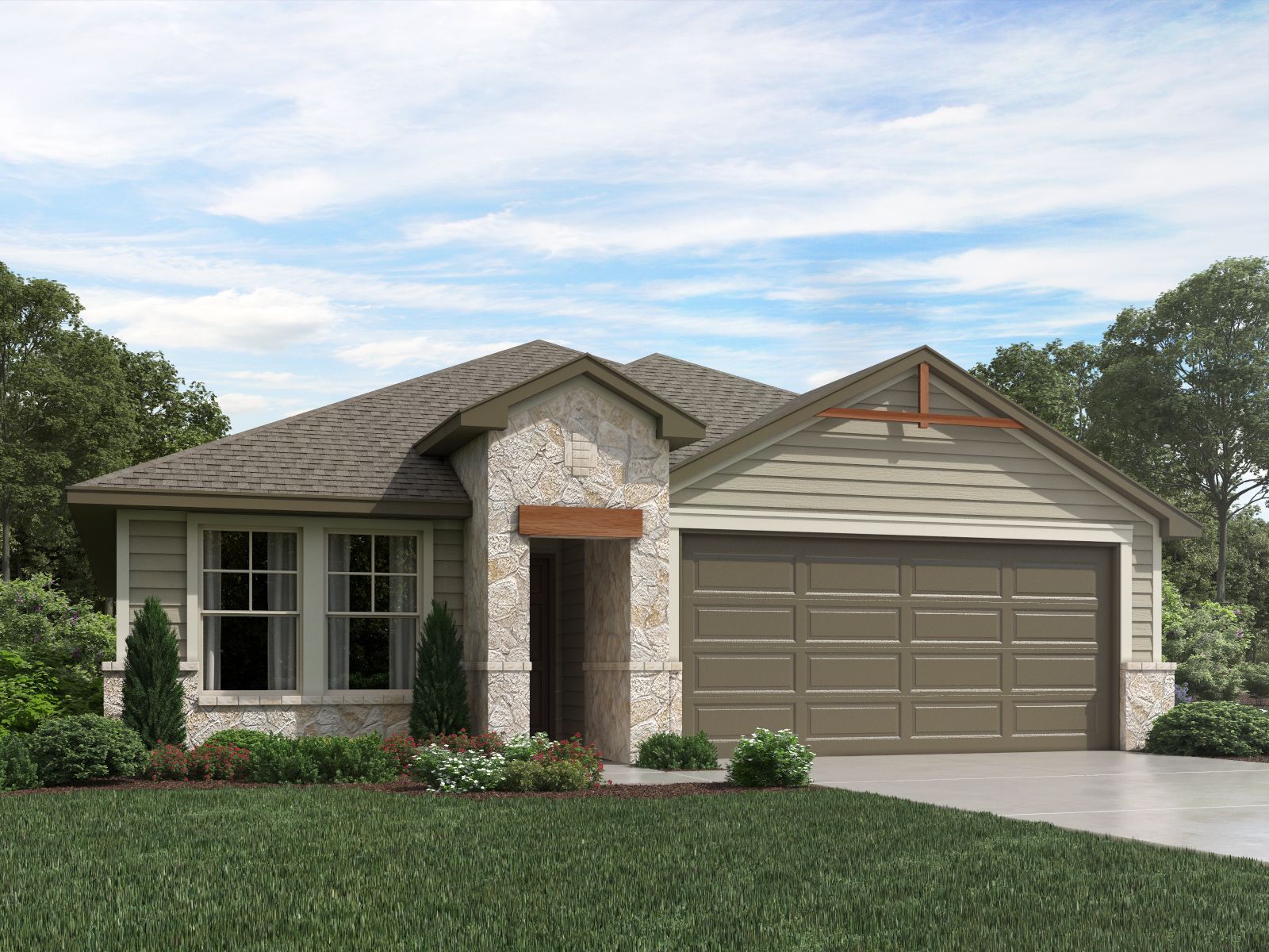 The Hughes (841) - Turner's Crossing - Reserve Collection: Buda, Texas - Meritage Homes