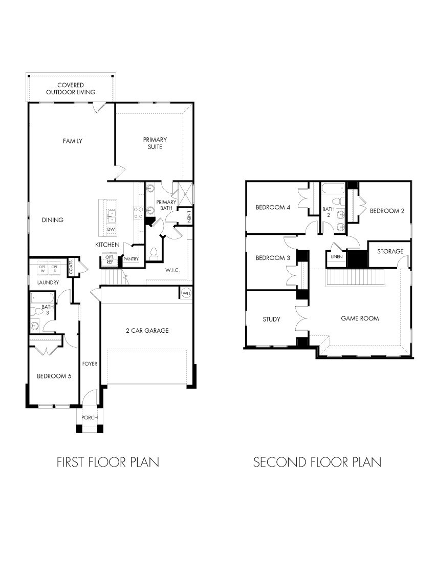 The Reynolds (890) - Lexington Parke: Del Valle, Texas - Meritage Homes