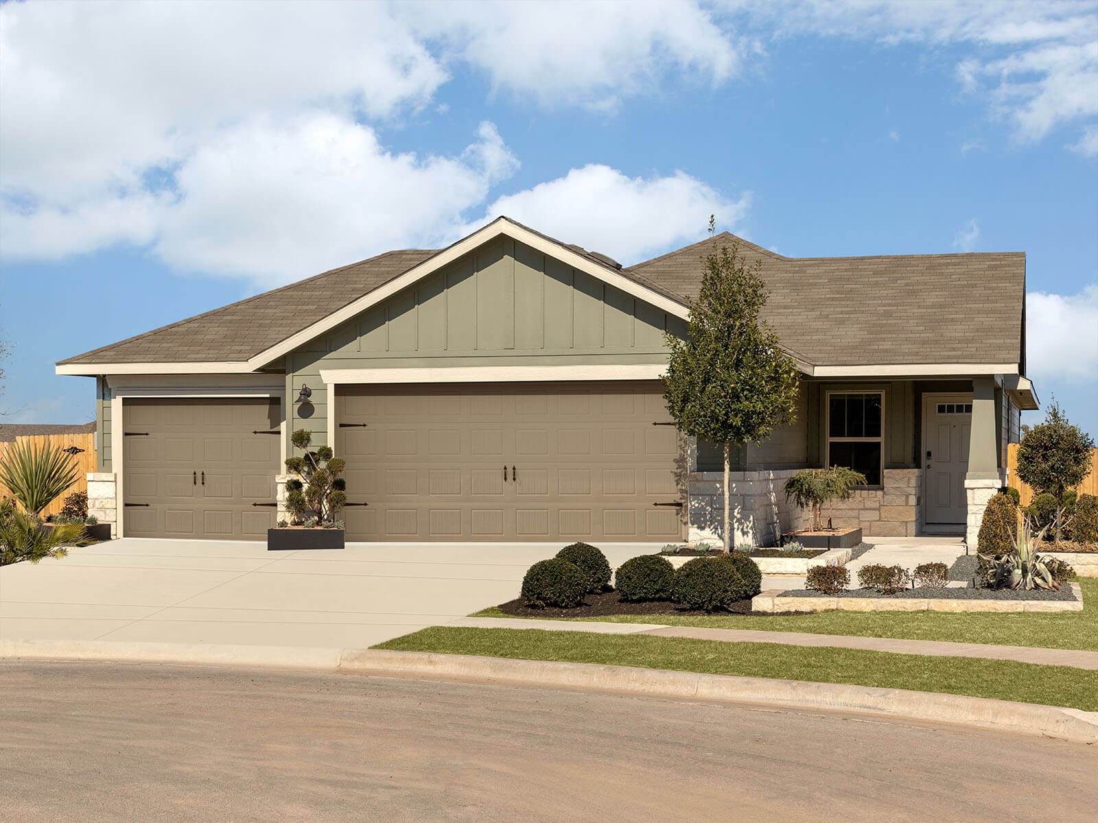 The Congaree (340) - MorningStar - Americana Collection: Georgetown, Texas - Meritage Homes