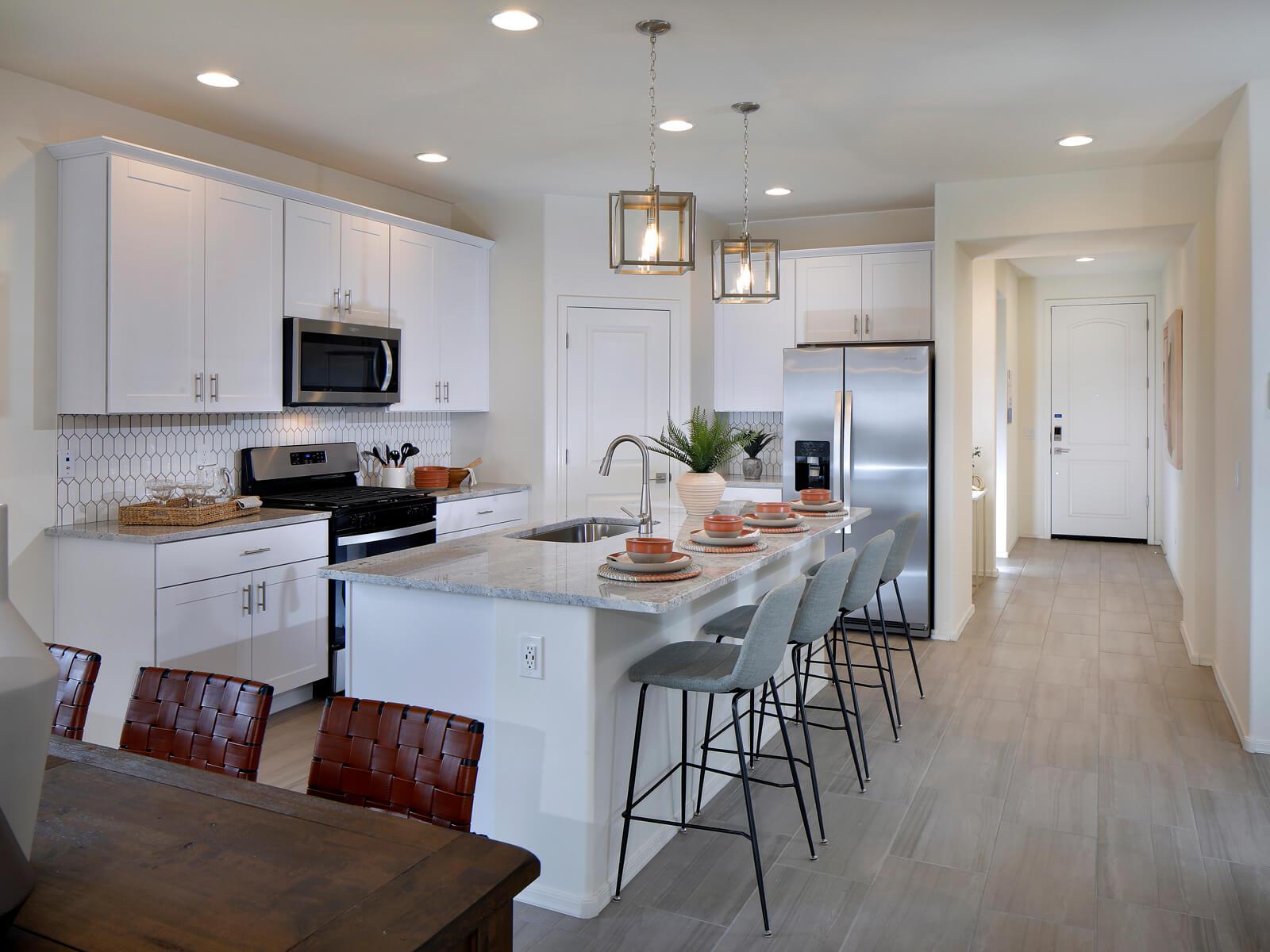 The 2110 floorplan modeled at Fieldstone at Gladden Farms in Tucson, AZ.