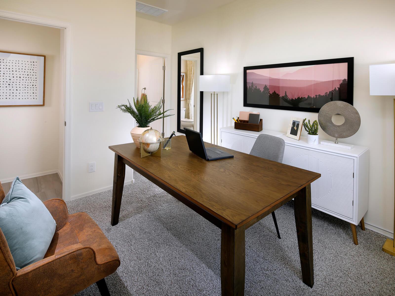 The 2110 floorplan modeled at Fieldstone at Gladden Farms in Tucson, AZ.