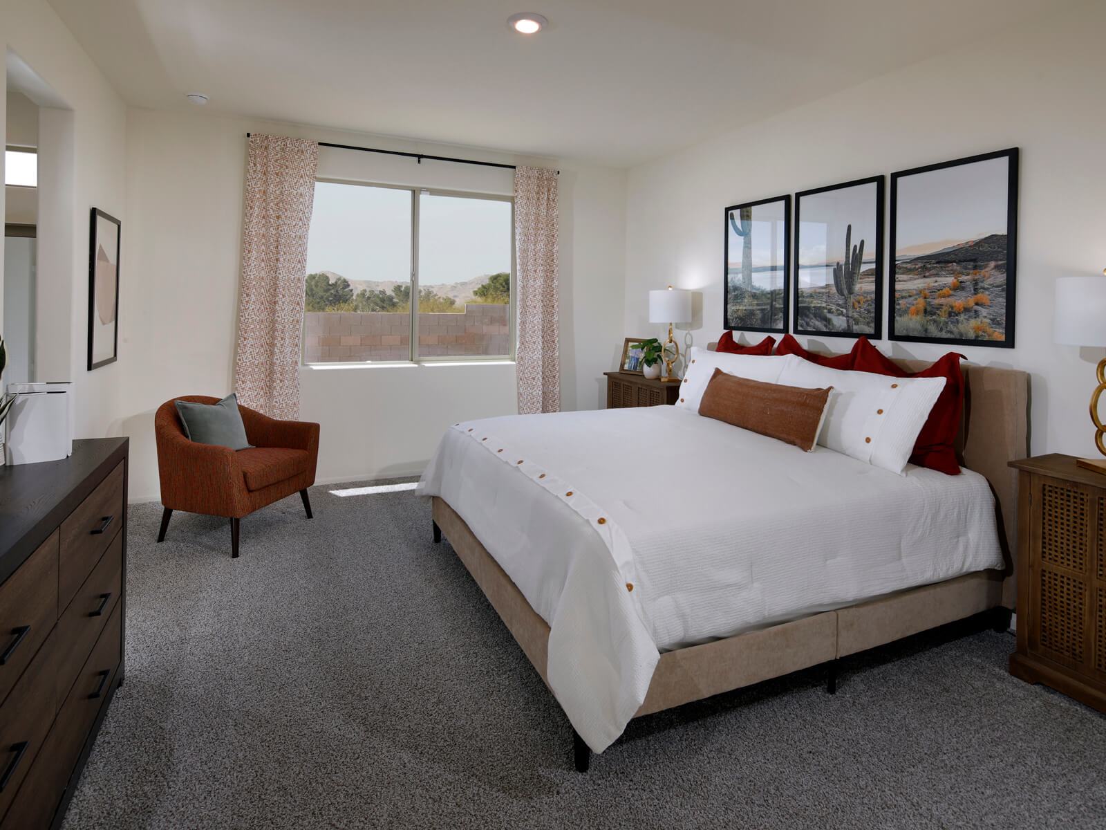 The 2110 floorplan modeled at Fieldstone at Gladden Farms in Tucson, AZ.