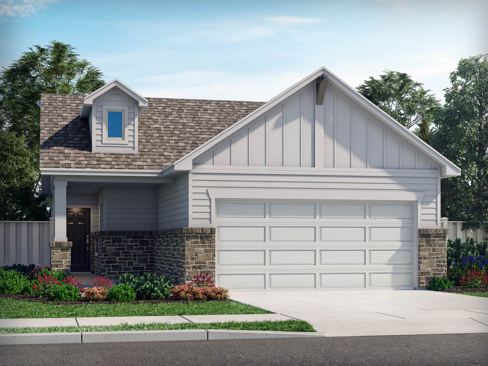 The Sequoia - Westmoor: Sherman, Texas - Meritage Homes