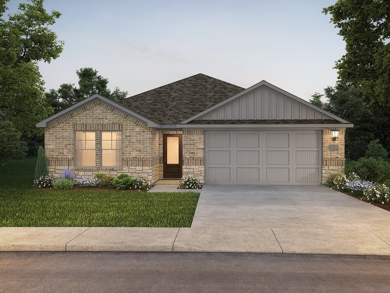 The Greenville - Westmoor: Sherman, Texas - Meritage Homes