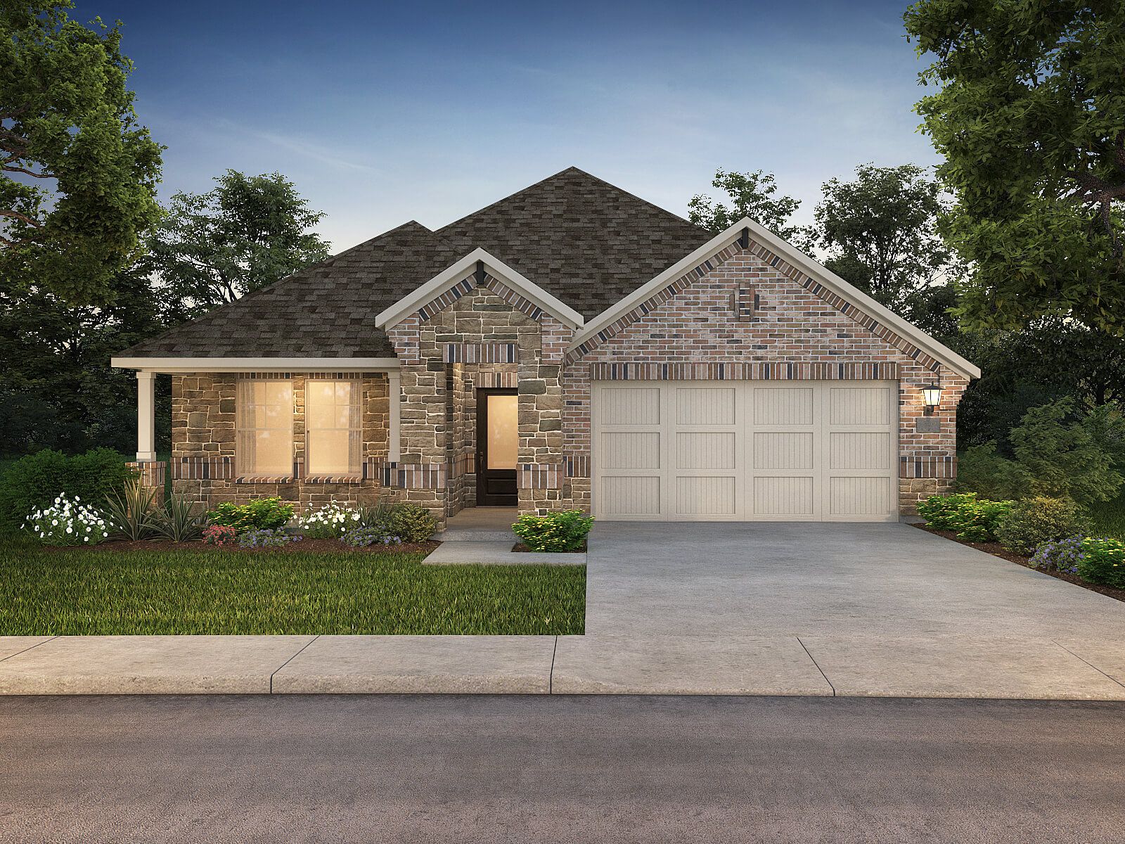 The Oleander - Westmoor: Sherman, Texas - Meritage Homes