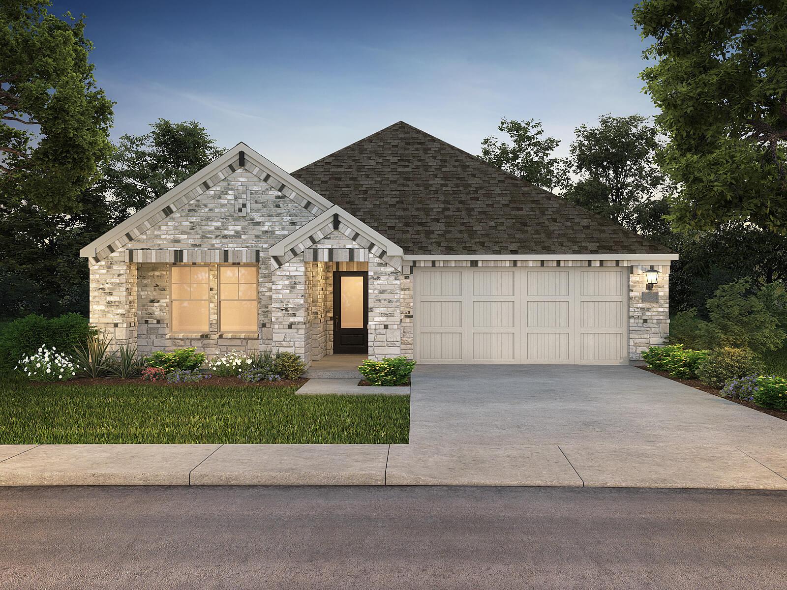 The Oleander - Stella Hills: Denton, Texas - Meritage Homes