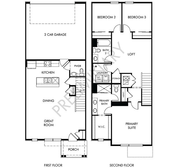 The Orchard - Horizon Uptown: The Meadow Collection: Aurora, Colorado - Meritage Homes