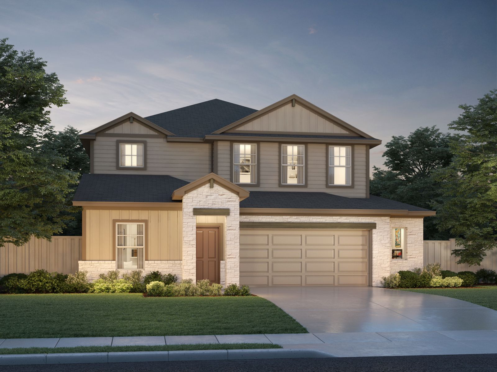 The Reynolds (890) - Waterstone Crossing: Kyle, Texas - Meritage Homes