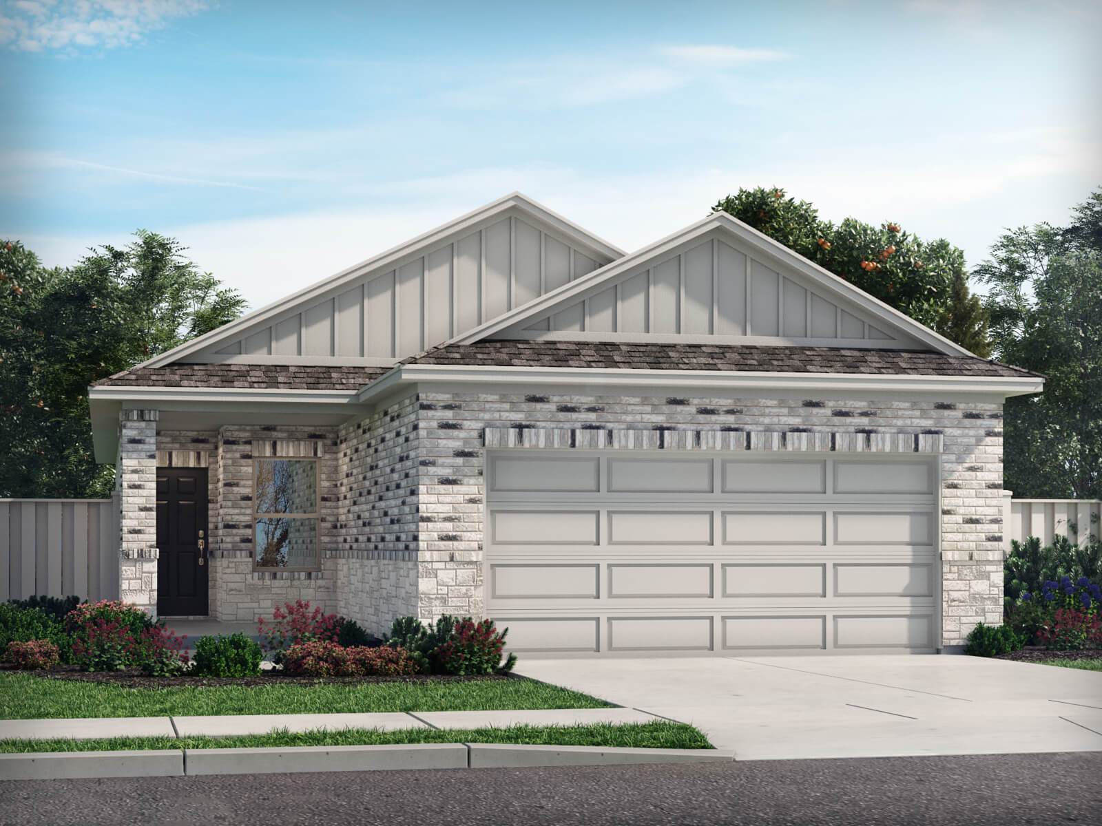 The Carlsbad - Westmoor: Sherman, Texas - Meritage Homes