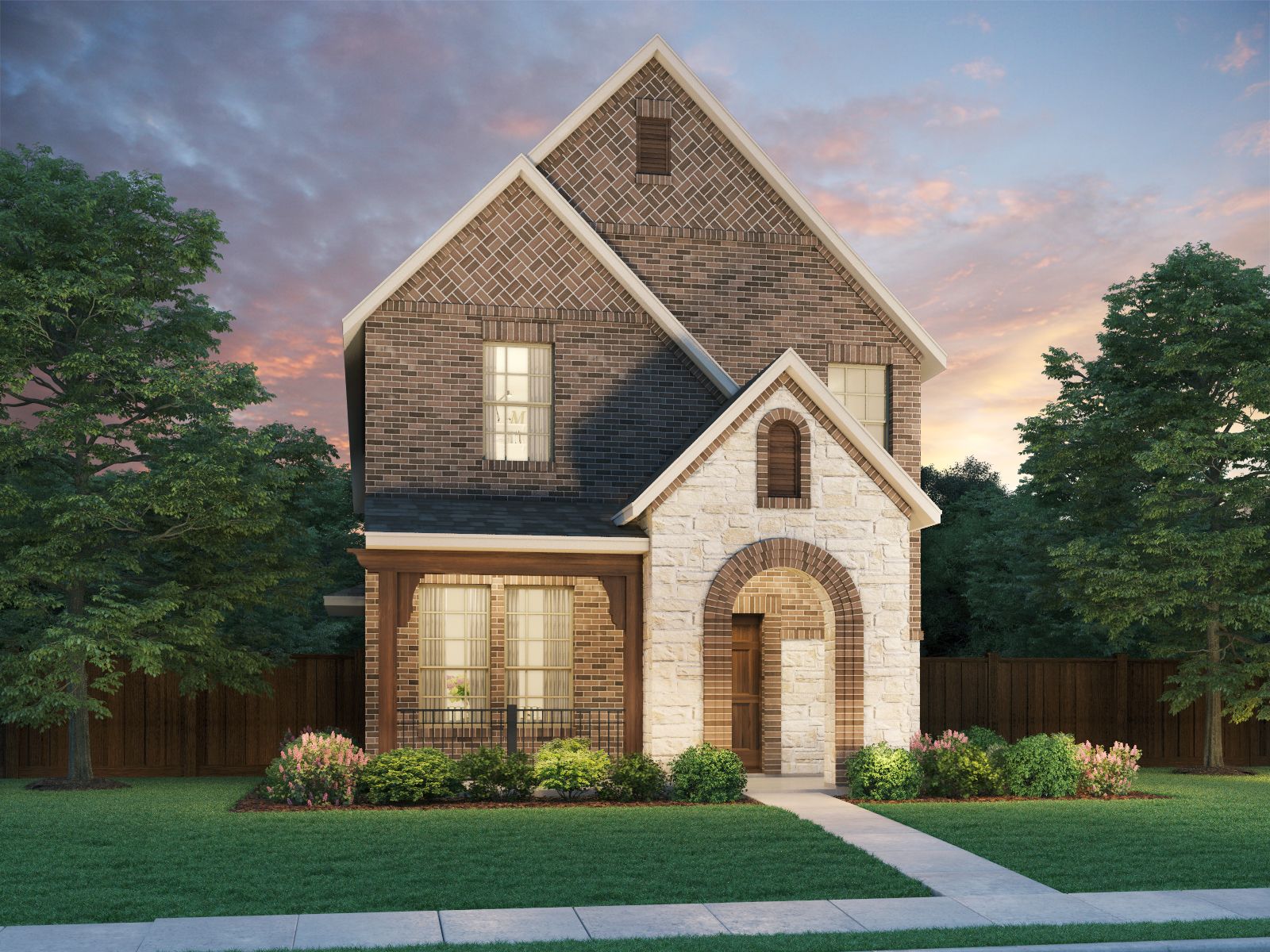 The Kent - Oak Ridge Park: Corinth, Texas - Meritage Homes