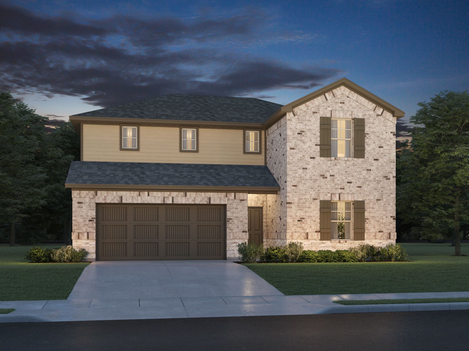 The Ian (L465) - Stewart's Ranch: Conroe, Texas - Meritage Homes