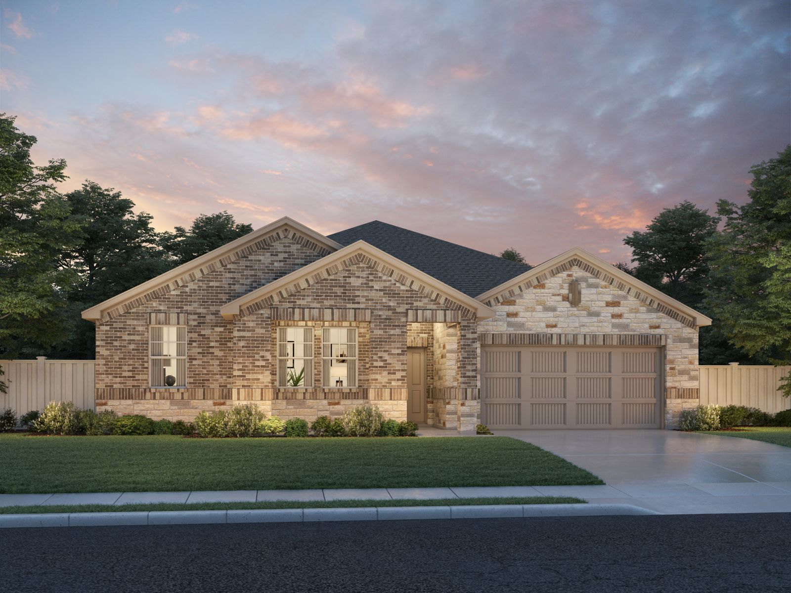 The Plymouth - Opal Meadows: Kyle, Texas - Meritage Homes