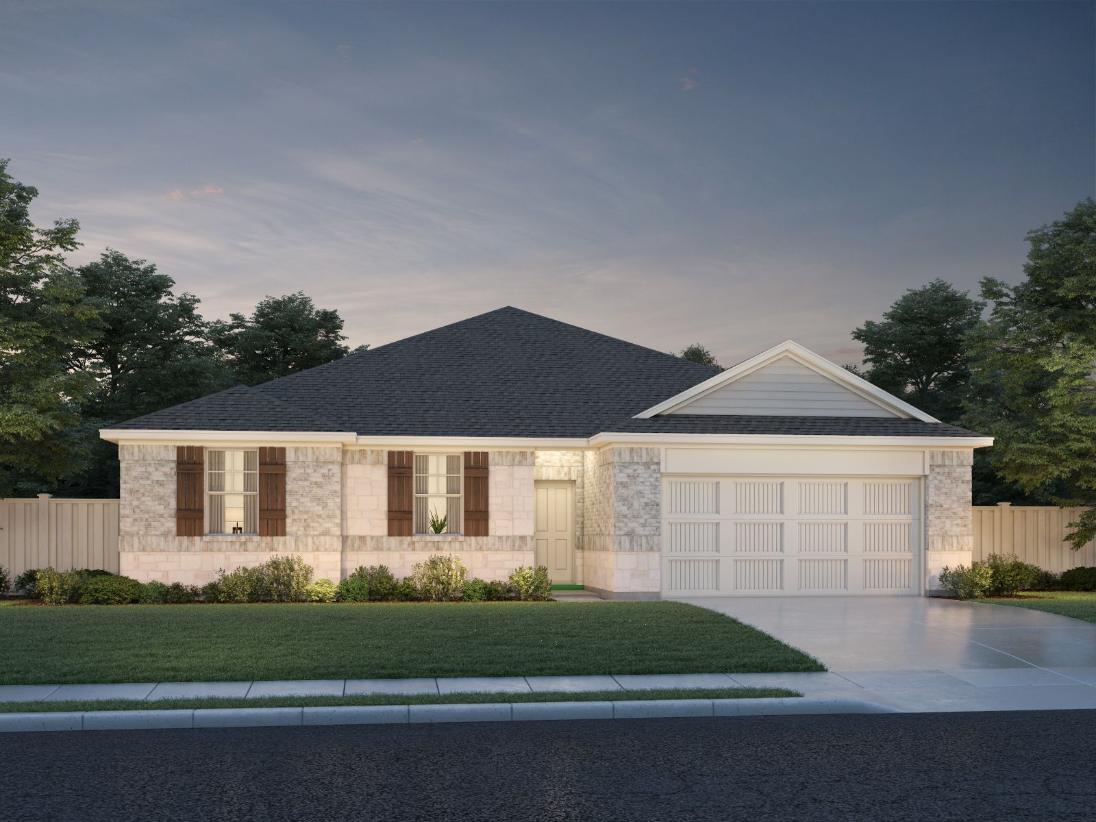 The Valor (540) - Prairie Winds - Executive Collection: Hutto, Texas - Meritage Homes