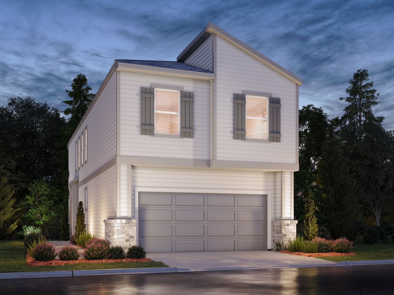 The Harlow (S135) - Parkway Commons - City Series: Missouri City, Texas - Meritage Homes
