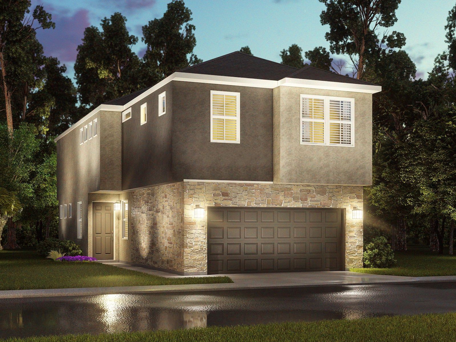 The Weston (S105) - Spring Brook Village - City Series: Houston, Texas - Meritage Homes