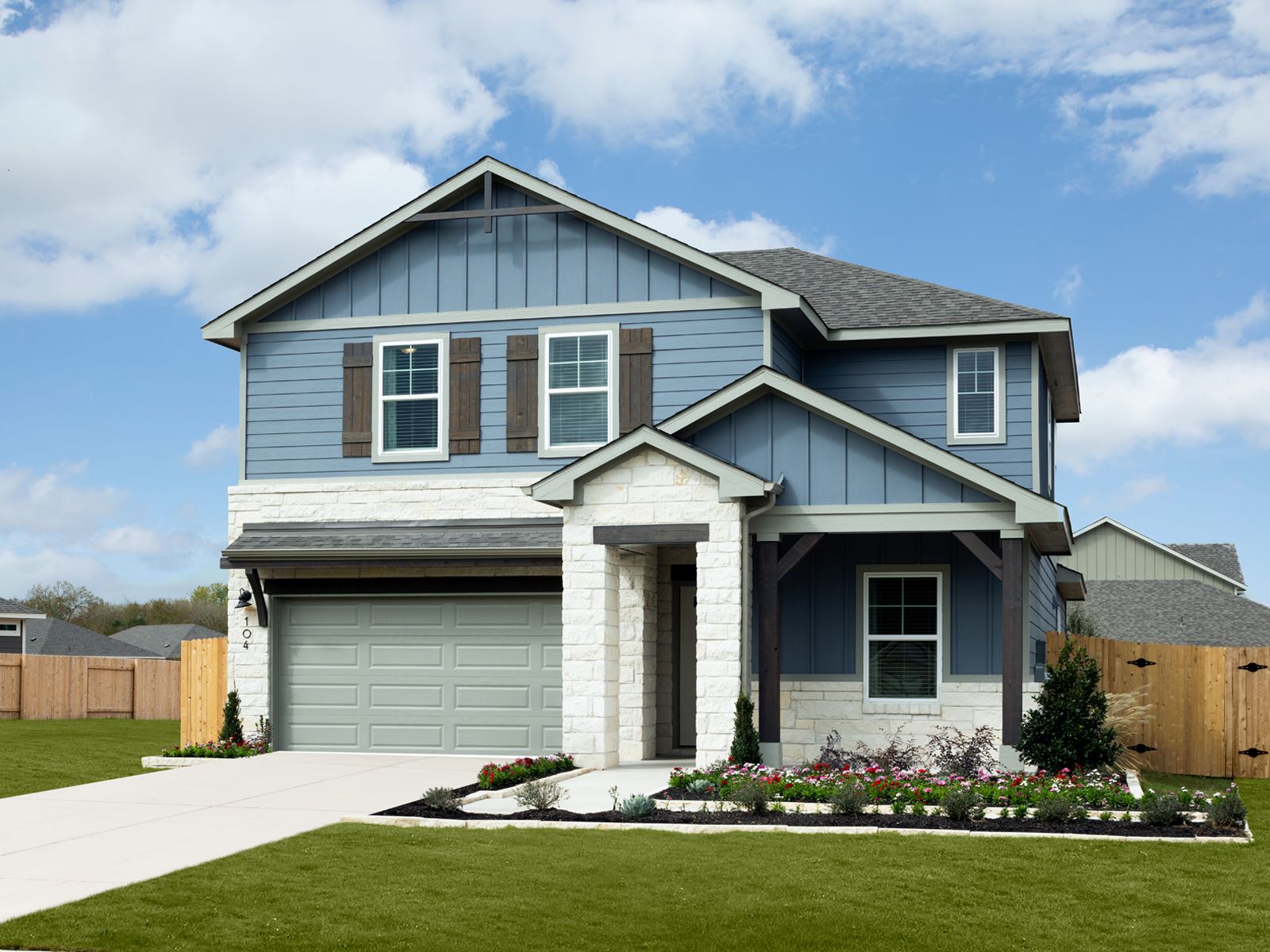 Riverbend at Double Eagle - Reserve Collection por Meritage Homes en Austin Texas
