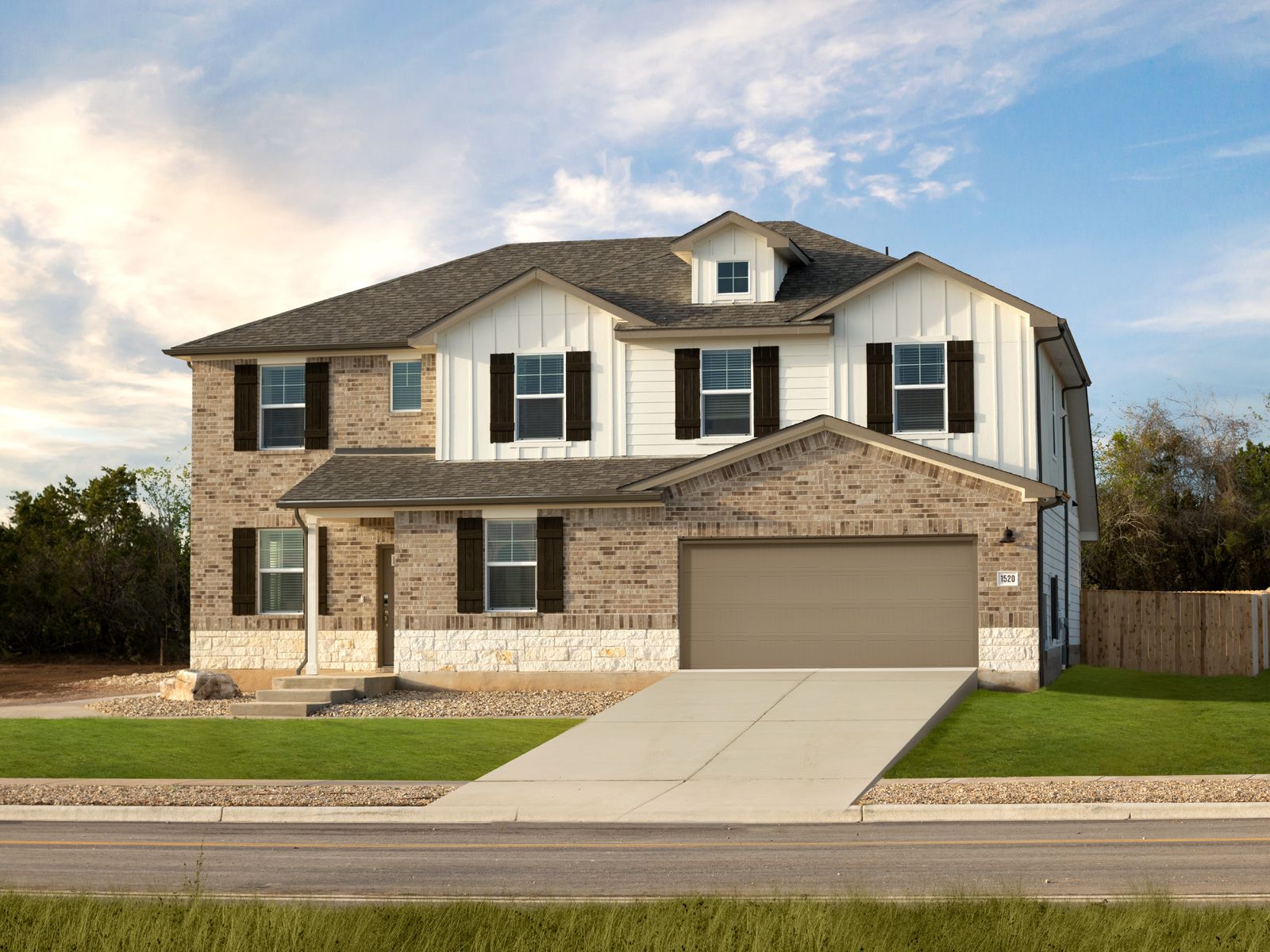 Opal Meadows por Meritage Homes en Austin Texas