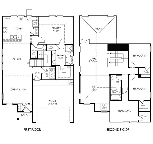 Medina (3011) - Comanche Ridge: San Antonio, Texas - Meritage Homes