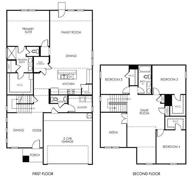 Sabine (3008) - Carmel Ranch: Schertz, Texas - Meritage Homes