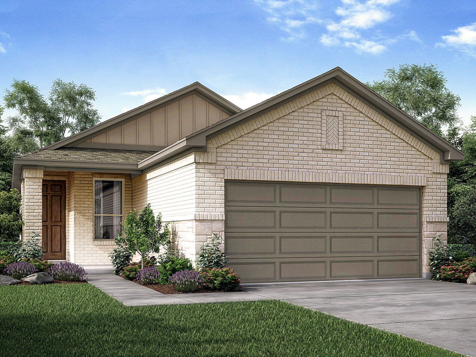 The Glacier (N304) - Granger Pointe - Traditional Series: Conroe, Texas - Meritage Homes